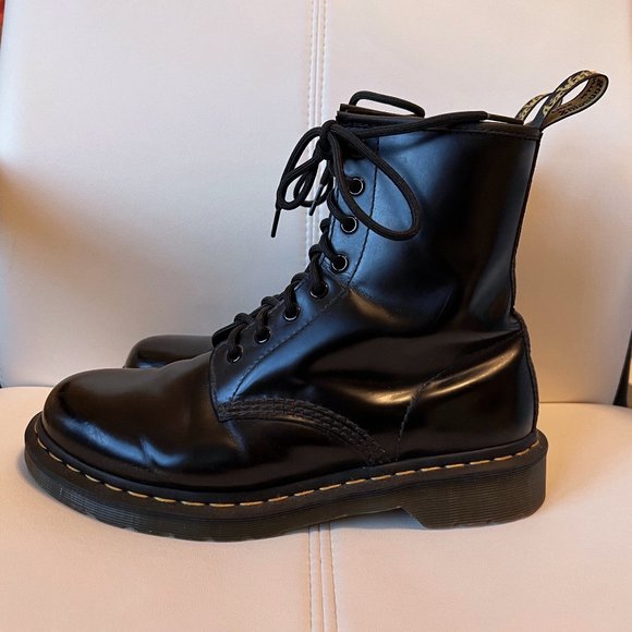 Martens 1460 Black Smooth Leather Boots